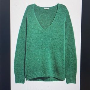 H&M Green Fine Knit Sweater